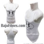 SINGLET UA IN CIRCLE WHITE