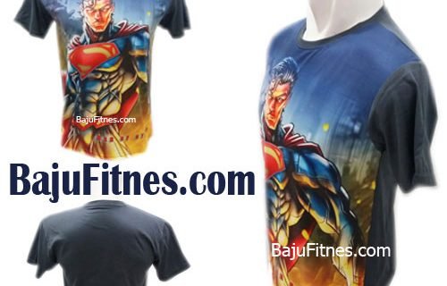 3D MUSCLE OF SUPERMAN DARK GREY