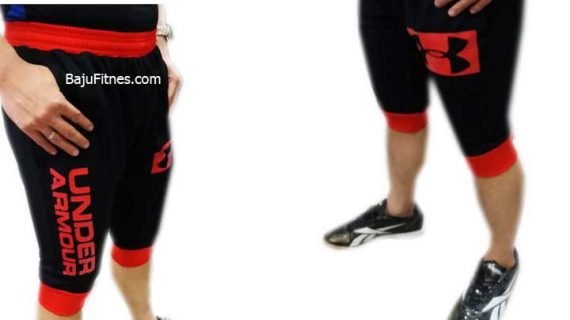 JOGER SHORT THE LOGO OF UA BLACK & RED