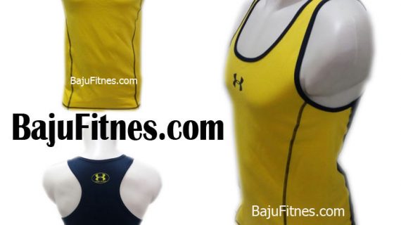 TANKTOP UA LOGOS LIST YELLOW NAVY