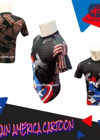 089506541896 Tri | Tanktop Gym Captain America Pria Di Jakarta